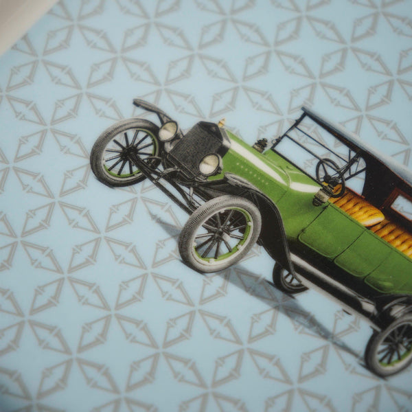 Classic Cars 20's 21 Cm Porcelain Plate