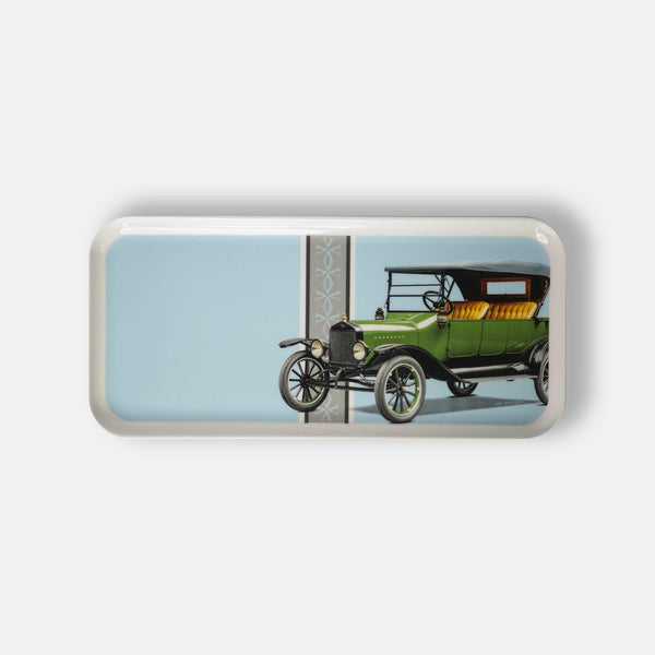 Classic Cars 20's 27Cm Porcelain Boat Plate