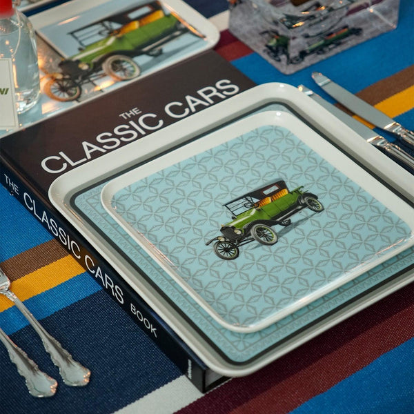 Classic Cars 20's 21 Cm Porcelain Plate