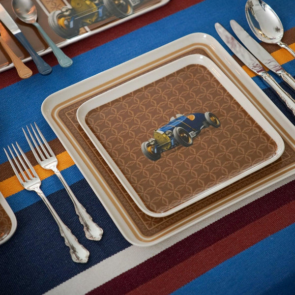 Classic Cars 30's 21 Cm Porcelain Plate