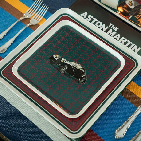 Classic Cars 40's 21 Cm Porcelain Plate