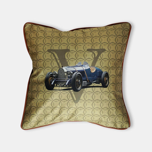 Classic Cars 30's Decorative Pillow