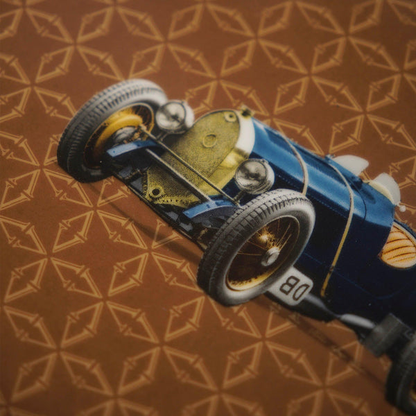 Classic Cars 30's 21 Cm Porcelain Plate