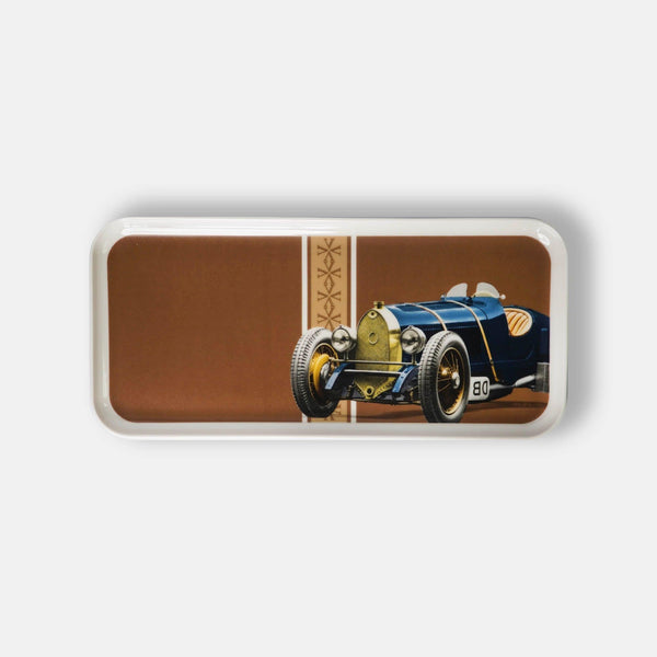 Classic Cars 30's 27Cm Porcelain Boat Plate