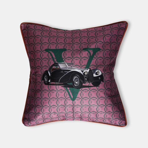 Classic Cars 40's Decorative Pillow