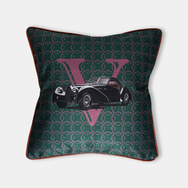 Classic Cars 40's Decorative Pillow