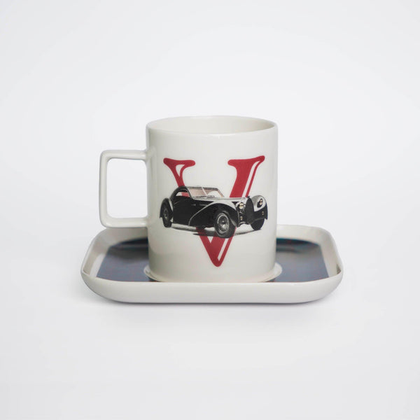 Classic Cars 40's Porcelain Tea Cup