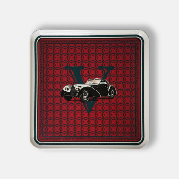 Classic Cars 40's 27 Cm Porcelain Plate