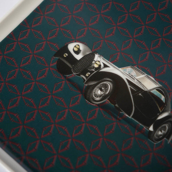 Classic Cars 40's 21 Cm Porcelain Plate