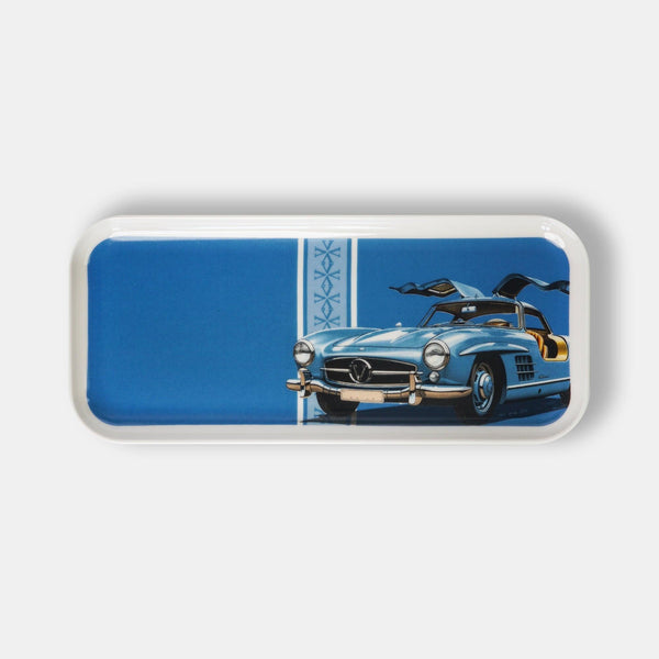 Classic Cars 50's 32Cm Porcelain Boat Plate