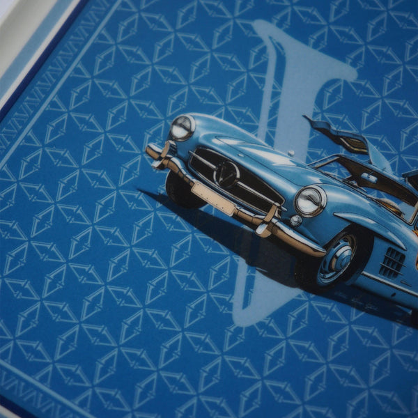 Classic Cars 50's 21 Cm Porcelain Plate