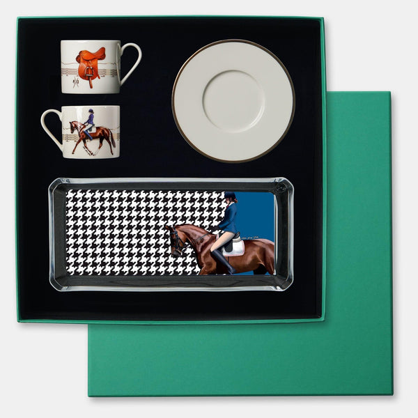 Equestrian Blue Coat Set 5 - Vitelli Design Studio UAE