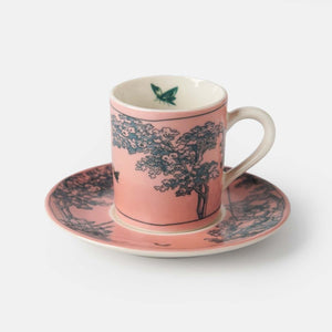 Timeless Collection Pink Porcelain Turkish Coffee Cup - Vitelli Design Studio UAE