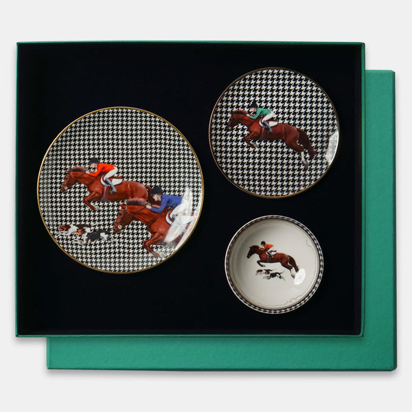 Equestrian 2/ 18 Piece 6 Person Dinner Set - Vitelli Design Studio UAE