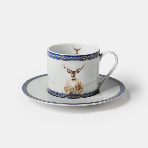 Louise Porcelain Teacup - Vitelli Design Studio UAE