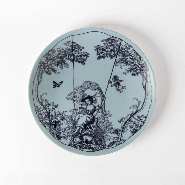 Timeless Collection Blue 20 cm Porcelain Plate - Vitelli Design Studio UAE
