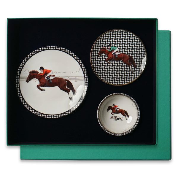 Equestrian 4/ 18 Piece 6 Person Dinner Set - Vitelli Design Studio UAE