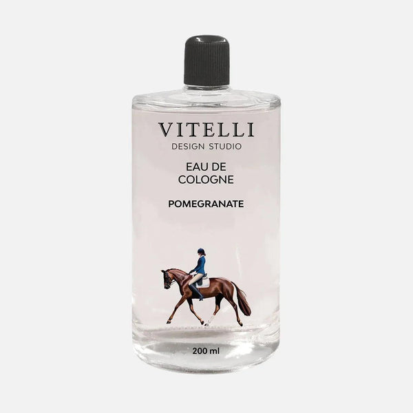 Equestrian Blue Jacket Pomegranate Cologne 200 Ml - Vitelli Design Studio UAE