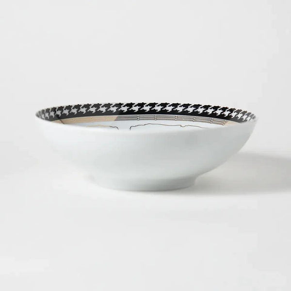 Equestrian Red Jacket Porcelain Salad & Soup Bowl - Vitelli Design Studio UAE