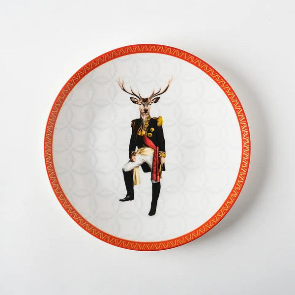 General 25 Cm Porcelain Plate - Vitelli Design Studio UAE
