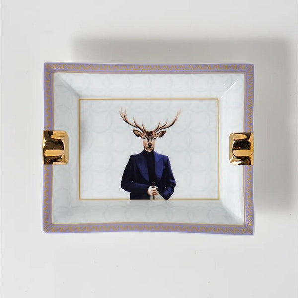 Gentleman Porcelain Ashtray - Vitelli Design Studio UAE