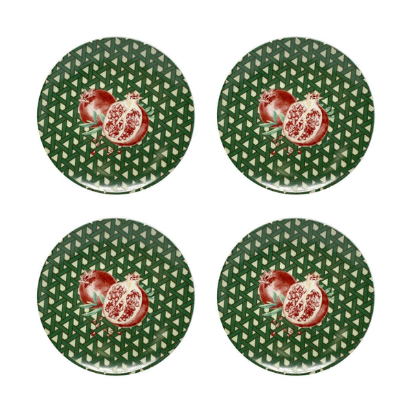 Hazeran Nar 4'lü 12 Cm Porselen Tabak