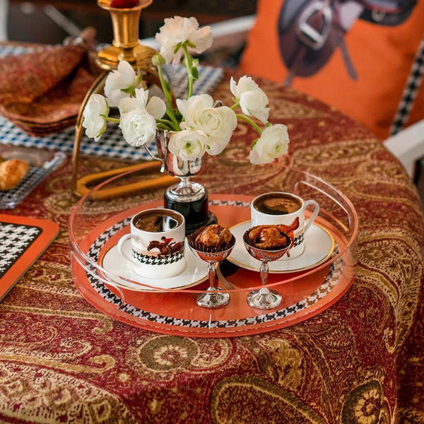 Equestrian Red Jacket Porcelain Turkish Coffee Cup - Vitelli Design Studio UAE