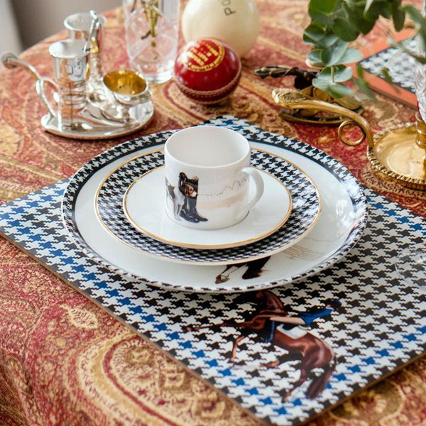 Equestrian Blue Jacket 2-Pack MDF American Service - Vitelli Design Studio UAE