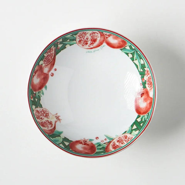 Hazeran Pomegranate Porcelain Bowl - Vitelli Design Studio UAE