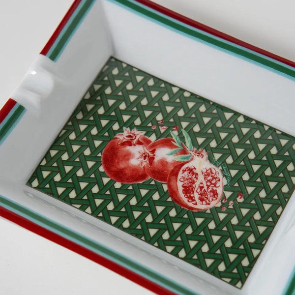 Hazeran Nar Porcelain Ashtray - Vitelli Design Studio UAE