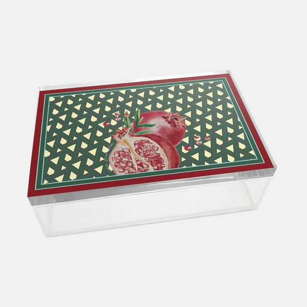 Hazeran Pomegranate 22x14 Acrylic Jar - Vitelli Design Studio UAE