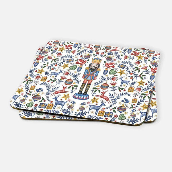 Nutcracker Beyaz 2'li MDF Amerikan Servis - Vitelli Design Studio UAE