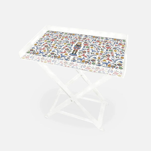 Nutcracker White 60x40 Acrylic Coffee Table - Vitelli Design Studio UAE