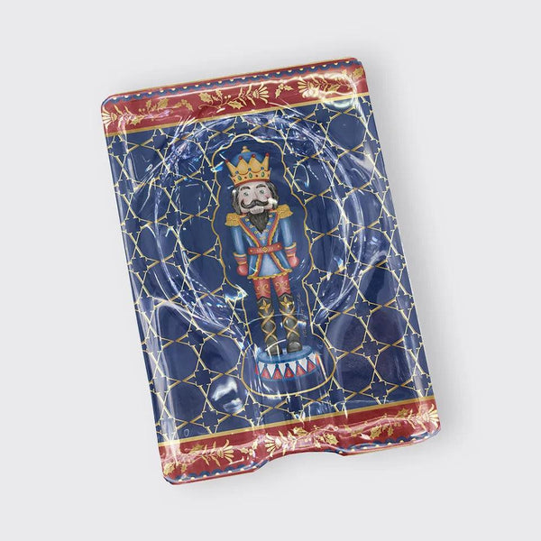 Nutcracker Blue Oval Cigar Ashtray - Vitelli Design Studio UAE