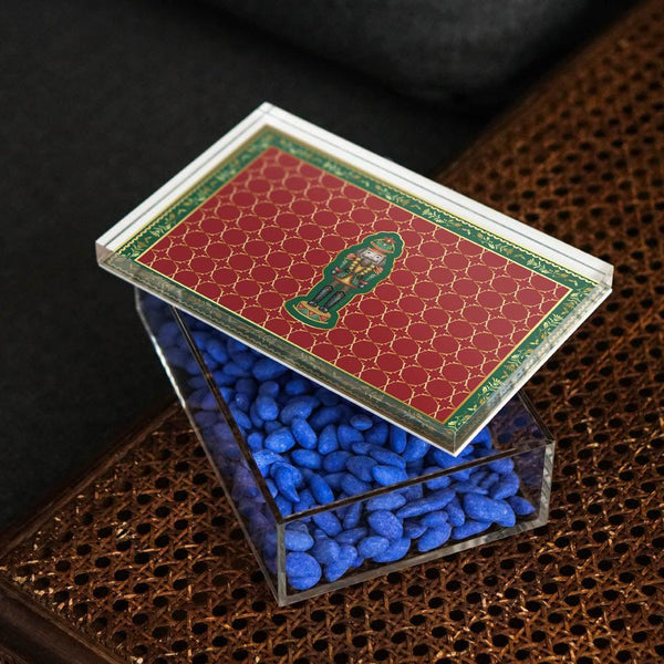 Nutcracker Red 22x14 Acrylic Jar - Vitelli Design Studio UAE