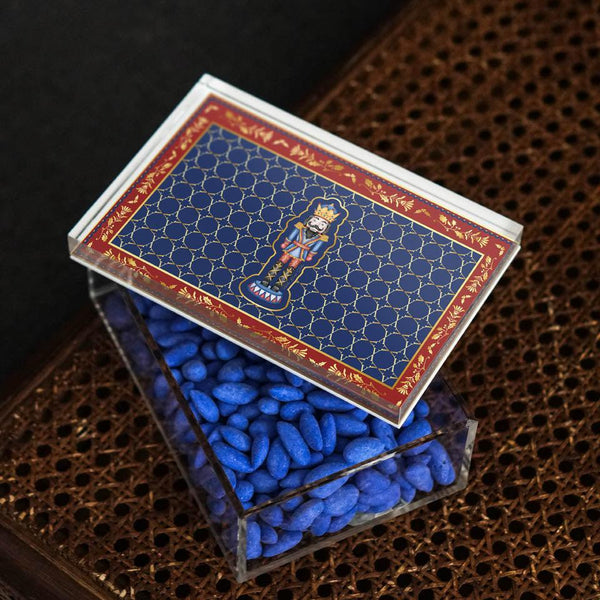 Nutcracker Blue 18x12 Acrylic Jar - Vitelli Design Studio UAE