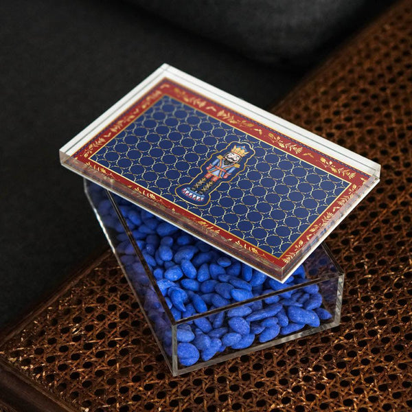 Nutcracker Blue 22x14 Acrylic Jar - Vitelli Design Studio UAE