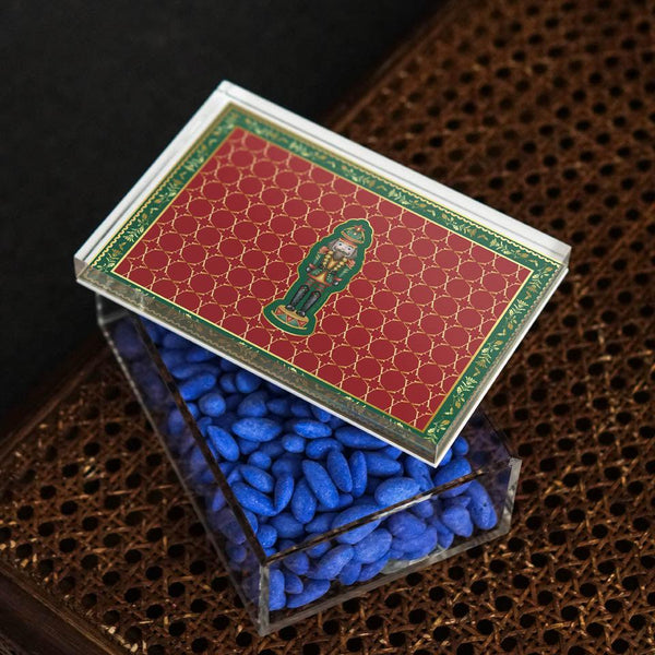 Nutcracker Red 18x12 Acrylic Jar - Vitelli Design Studio UAE