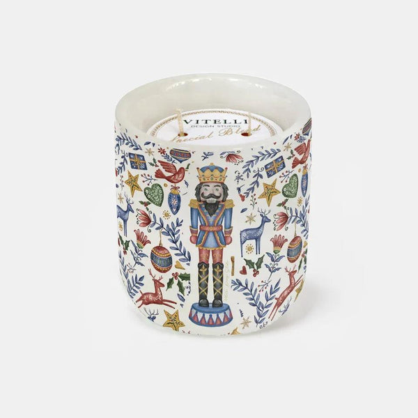 Nutcracker White Marble Candle - Vitelli Design Studio UAE