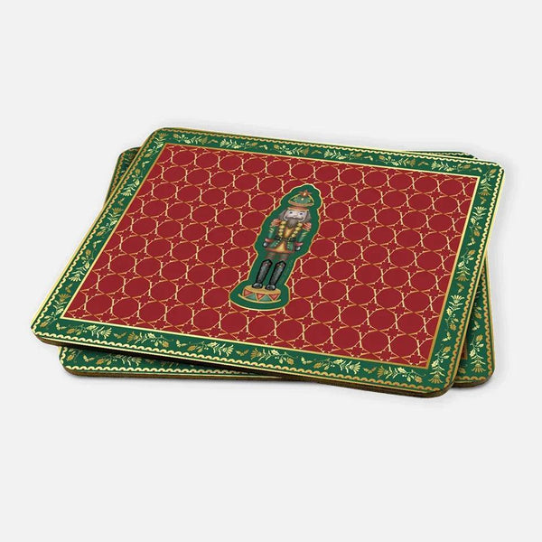 Nutcracker Kırmızı 2'li MDF Amerikan Servis - Vitelli Design Studio UAE