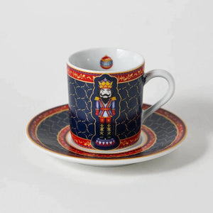 Nutcracker Porcelain Turkish Coffee Cup - Vitelli Design Studio UAE