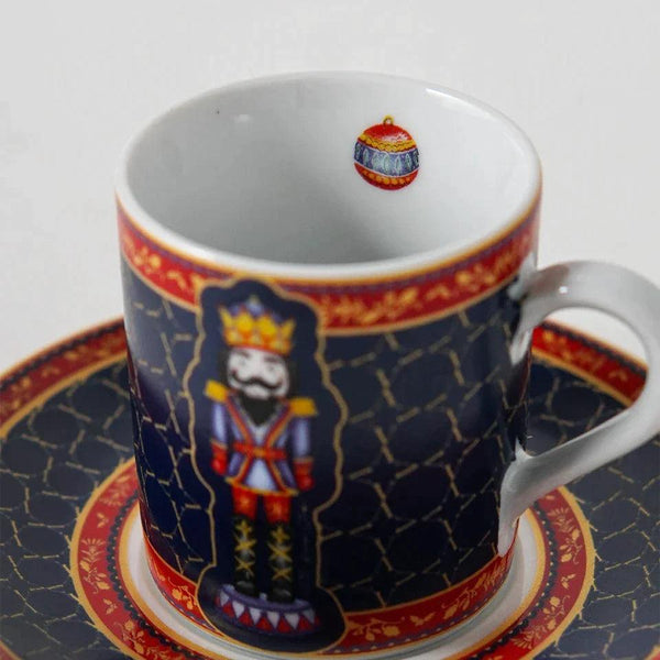 Nutcracker Porcelain Turkish Coffee Cup - Vitelli Design Studio UAE