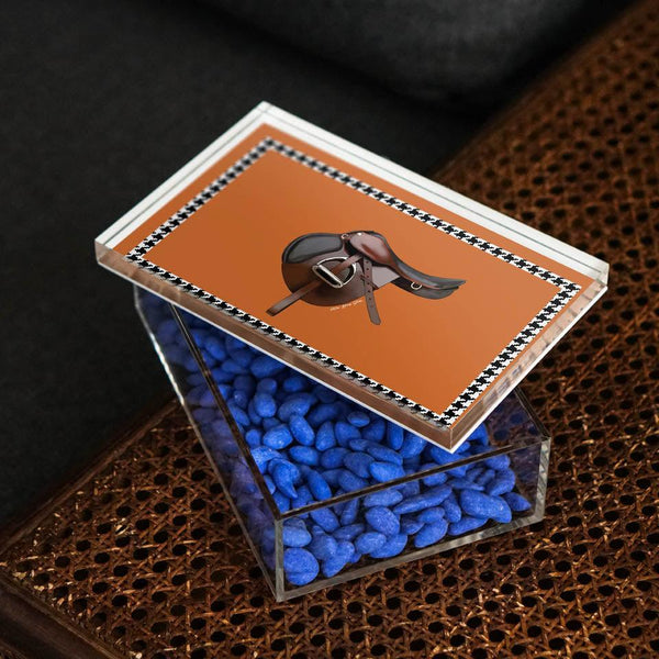 Equestrian Orenge 22x14 Acrylicglass Jar - Vitelli Design Studio UAE