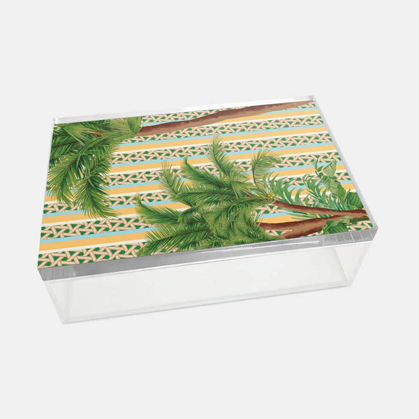 Hazeran Palm 22x14 Acrylic Jar - Vitelli Design Studio UAE