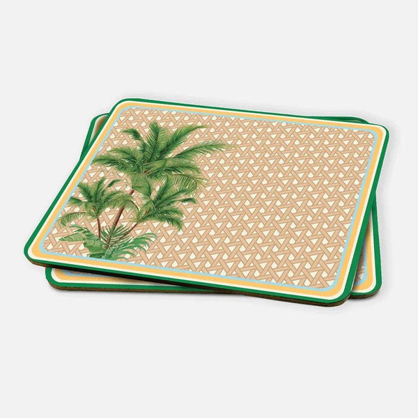 Hazeran Palm 2-Piece MDF American Service - Vitelli Design Studio UAE