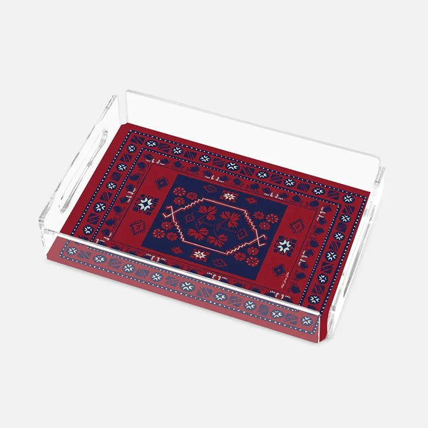 Yagcibedir Collection 25X17 Acrylicglass Tray - Vitelli Design Studio UAE