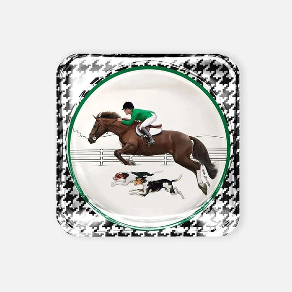 Equestrian Green Jacket Acrylic Coaster - Vitelli Design Studio UAE