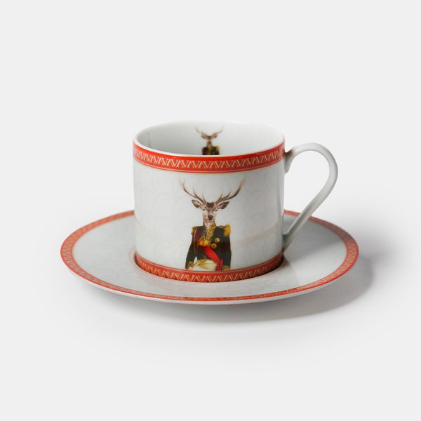 General Porcelain Teacup - Vitelli Design Studio UAE