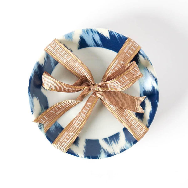 Ikad Collection Blue 4 Pcs 12 Cm Porcelain Plate - Vitelli Design Studio UAE