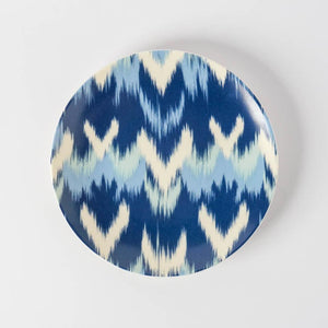 Ikad Collection Blue 20 Cm Porcelain Plate - Vitelli Design Studio UAE